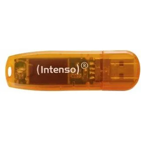 Intenso PENDRIVE 64GB USB2.0 RAINBOW NARANJA – imagen 4