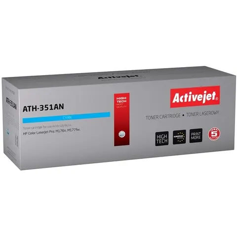 Tóner compatible HP ATH-351AN (cian) - ACTIVEJET – imagen 2