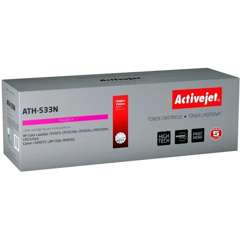 Tóner compatible HP ATH-533N (magenta) - ACTIVEJET – imagen 2