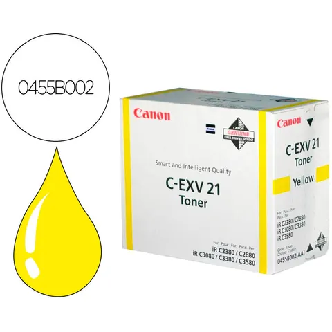 Canon C-EXV21 toner amarillo – imagen 3