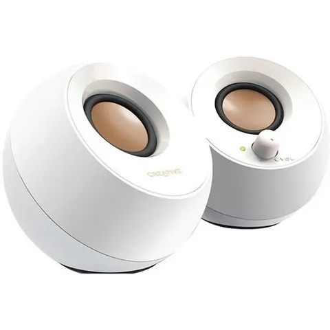 Creative Altavoces Pebble 2.0 Blanco – imagen 2
