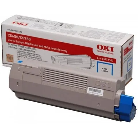 Tóner cian OKI C5650/C5750 (2k) – imagen 2