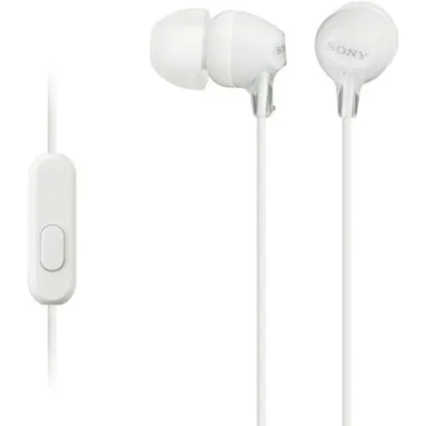 Auriculares con Micrófono Sony MDREX15AP Blanco – imagen 2