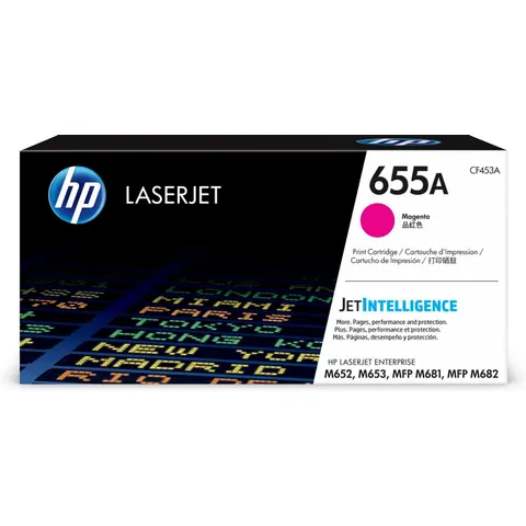 HP 655A (CF453A) toner magenta – imagen 4