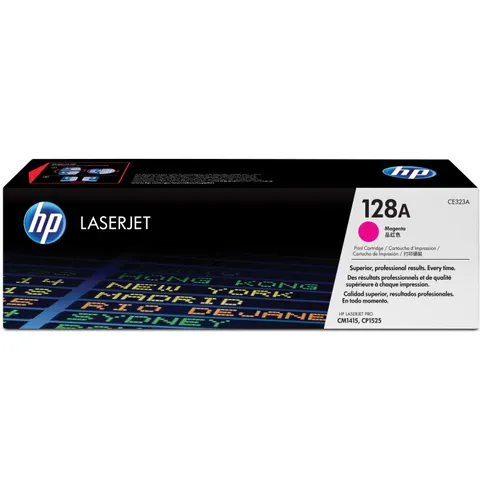 HP 128A (CE323A) toner magenta – imagen 2
