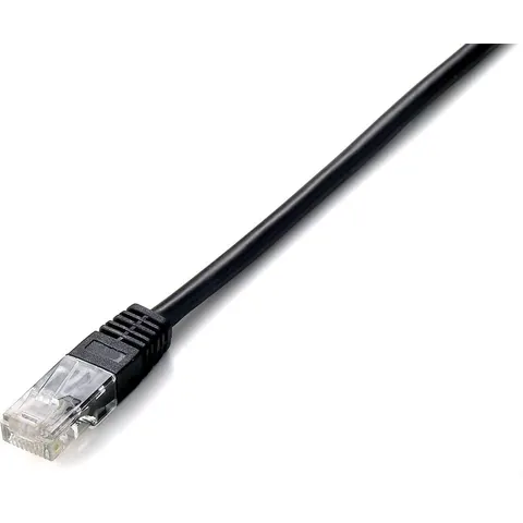 Cable Red RJ45 U/UTP Cat.5e Negro (15 mts) - EQUIP – imagen 2