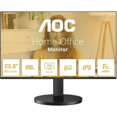 Monitor AOC 24B3HA2 23.8'/ Full HD/ Multimedia/ Negro – imagen 2