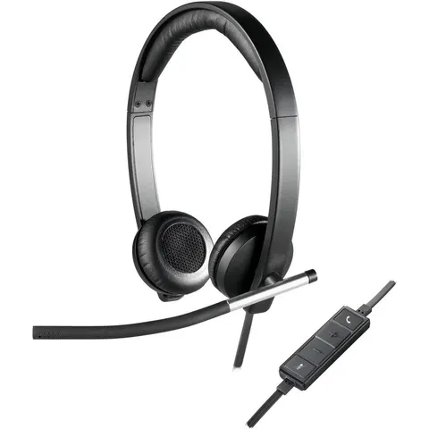 Auriculares Stereo USB H650e (Negro) - LOGITECH – imagen 2