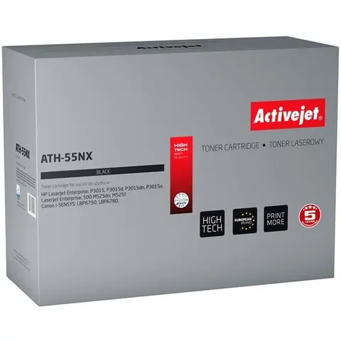 Tóner compatible HP ATH-55NX (negro) - ACTIVEJET – imagen 2