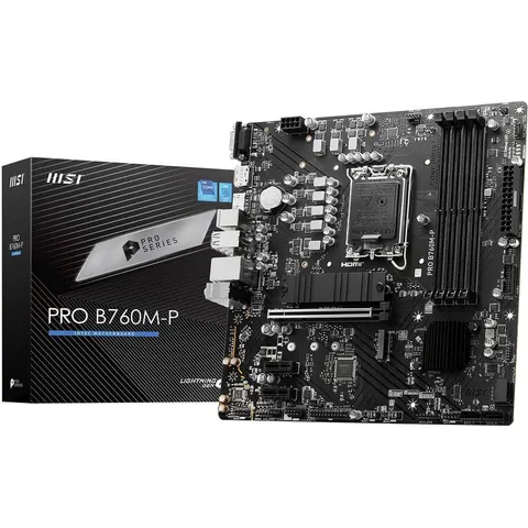 MSI Placa Base PRO B760M-P – imagen 5