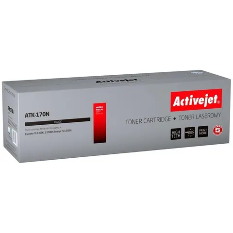 Tóner compatible con Kyocera ATK-170N (negro) - ACTIVEJET – imagen 2
