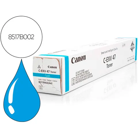 Canon C-EXV 47 C toner cian – imagen 3