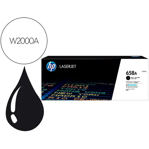 HP 658A toner negro – imagen 5