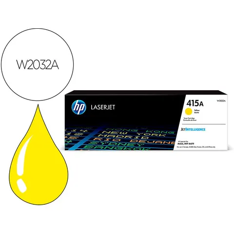 HP 415A toner amarillo (W2032A) – imagen 4
