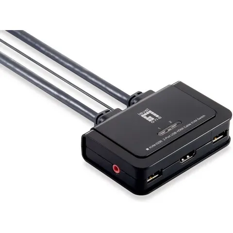 LevelOne Switch 2 Puertos (USB/HDMI) - LEVEL ONE – imagen 2