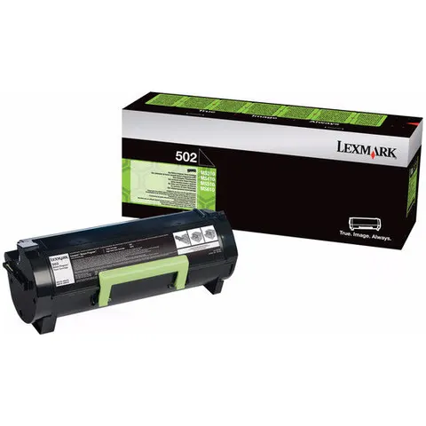 Lexmark 502 Original Negro – imagen 3