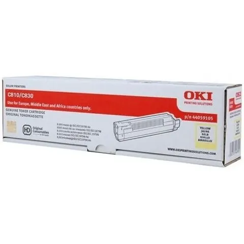Oki C800 44059105 toner amarillo – imagen 2