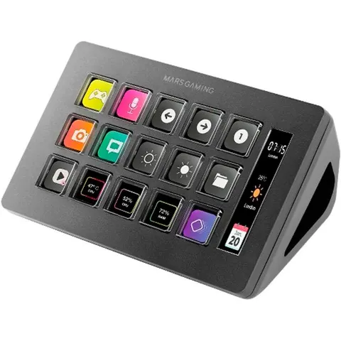Mars Gaming MSD-ONE Negro 15 botones – imagen 2