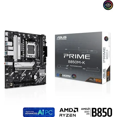 Asus Placa Base PRIME B850M-K – imagen 4