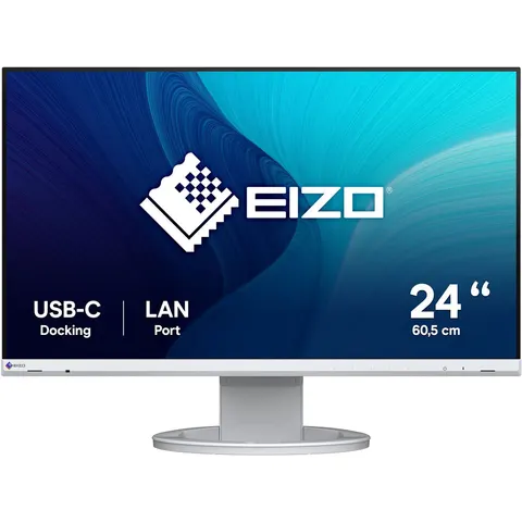 Monitor LED FlexScan 23.8" EV2490-WT Full HD (Blanco) - EIZO – imagen 2