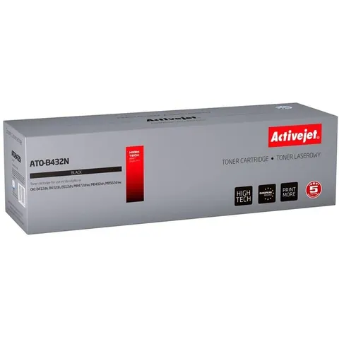 Tóner compatible Oki ATO-B432N (negro) - ACTIVEJET – imagen 2