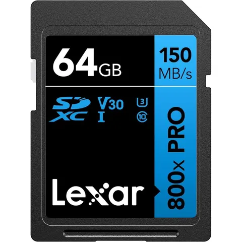 Lexar 64GB 800X Pro SDXC UHS-I – imagen 2