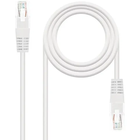 Cable de Red RJ45 Cat5e U/UTP Blanco (50cm) - Nanocable – imagen 3