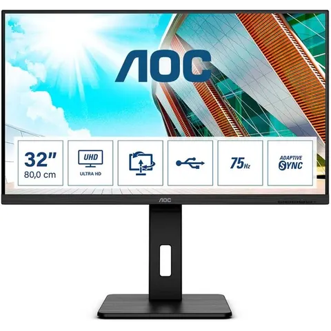 Monitor 31.5" P2 U32P2 LED 4K Ultra HD - AOC – imagen 2
