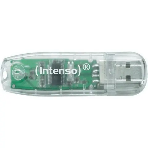 Intenso Rainbow Line 32GB - USB Type-A - Transparente – imagen 3