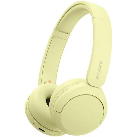 Auriculares Bluetooth WH-CH520 (Amarillo) - SONY – imagen 2