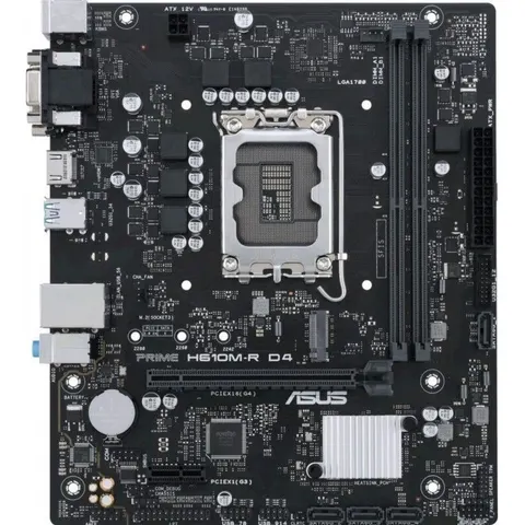 Placa base Micro-ATX Prime H610M-R D4-SI - ASUS – imagen 2