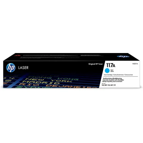 HP 117A toner cian – imagen 4