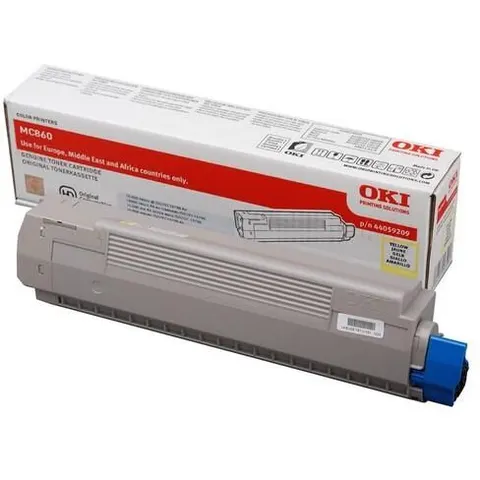 Oki MC860 44059209 toner amarillo – imagen 3