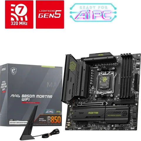 MSI Placa Base MAG B850M MORTAR AM5 – imagen 3