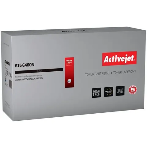 Tóner compatible con Lexmark ATL-E460N (negro) - ACTIVEJET – imagen 2