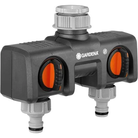 Conector Doble Grifo - GARDENA – imagen 2