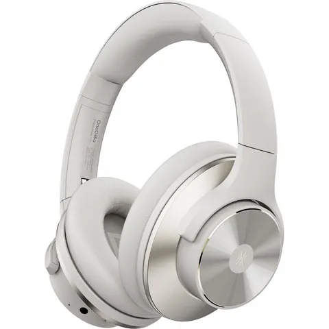 Auriculares Headset Bluetooth A10 ANC (Blanco/Plata) - ONEODIO – imagen 2