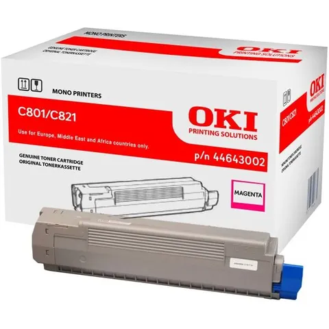 Oki 44643002 toner magenta – imagen 3