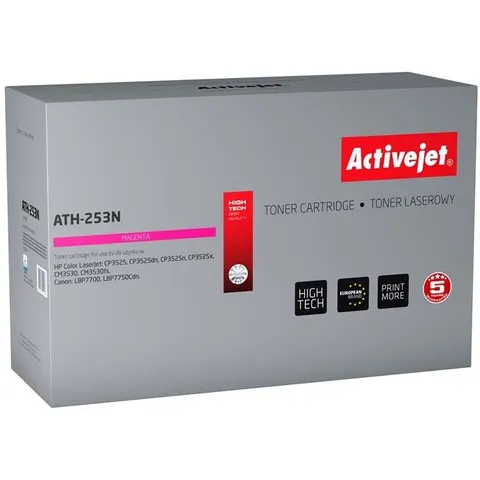 Tóner compatible HP ATH-253N (magenta) - ACTIVEJET – imagen 2