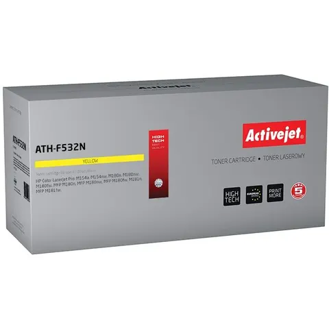 Tóner compatible HP ATH-F532N (amarillo) - ACTIVEJET – imagen 2