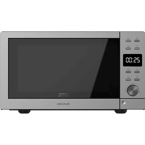 Cecotec Microondas GrandHeat 2000 Flatbed Steel – imagen 2