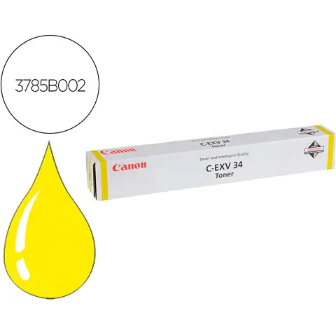 Toner EXV34Y (Amarillo) - CANON – imagen 3