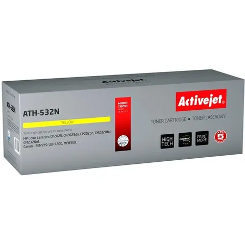 Tóner compatible HP ATH-532N (amarillo) - ACTIVEJET – imagen 2