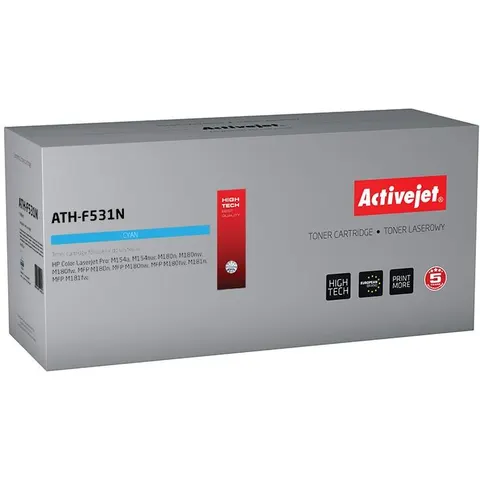 Tóner compatible HP ATH-F531N (cian) - ACTIVEJET – imagen 2