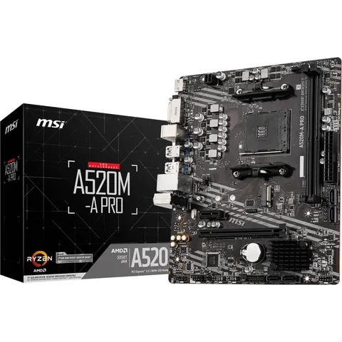 MSI Placa Base A520M-A PRO – imagen 3