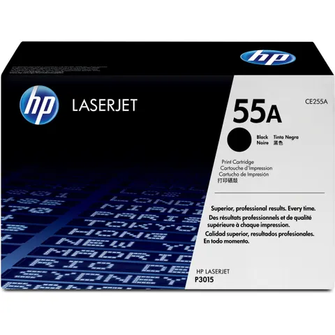 HP 55A (CE255A) toner negro – imagen 3