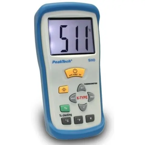 PEAKTECH 5110 - Termómetro digital, de -50 a +1300 °C – imagen 2