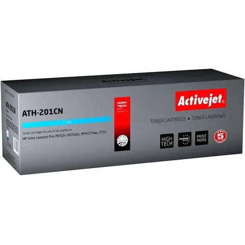Tóner compatible HP ATH-201CN (cian) - ACTIVEJET – imagen 2