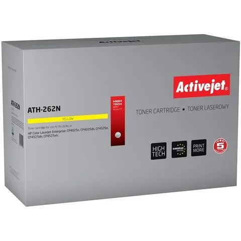 Tóner compatible HP ATH-262N (amarillo) - ACTIVEJET – imagen 2