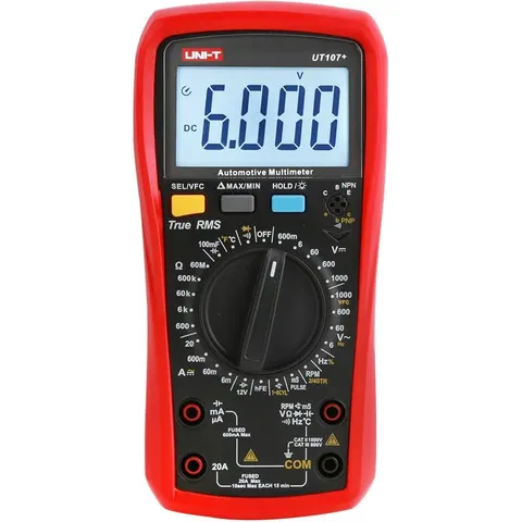 Multímetro digital para automoción - UNI-T UT107+ – imagen 2